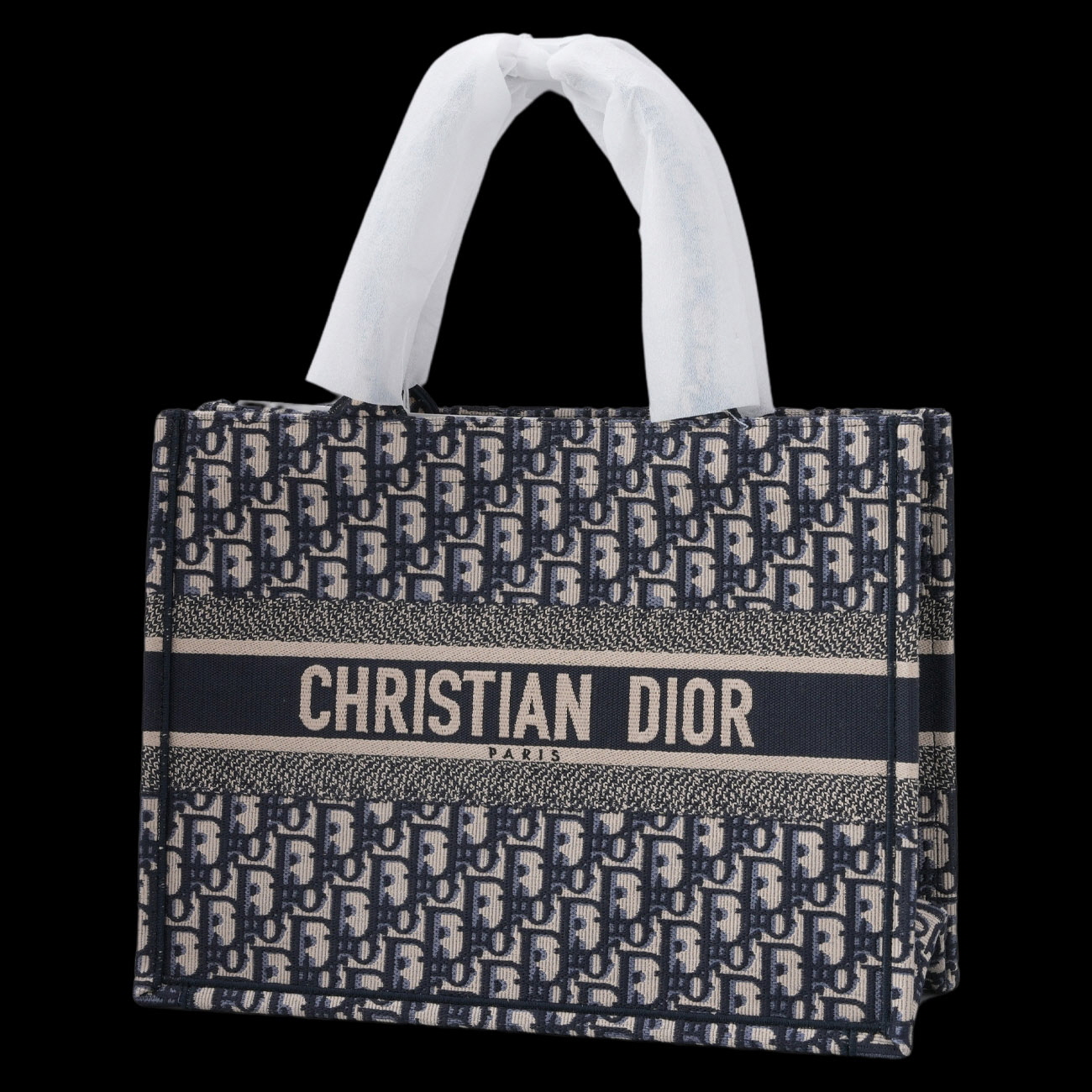 CHRISTIAN DIOR(USED)크리스찬디올 오블리크 북토트 미듐